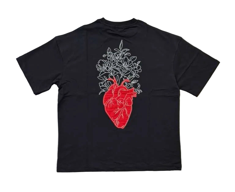 RICH GANG T-SHIRTS CORAZON LLENO (#OVZ TEE, (ESC41))