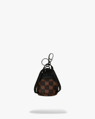 SPRAYGROUND SHARKS IN PARIS GRIN & GRIND BACKPACK KEYCHAIN