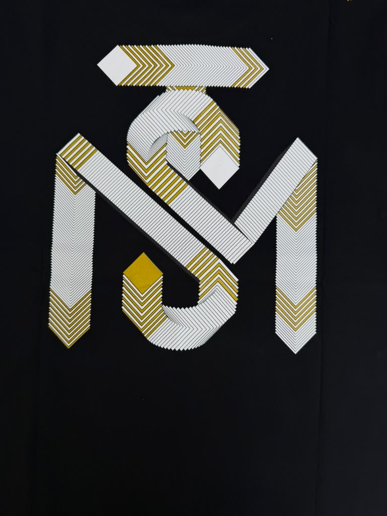 MONASTERY COUTURE BOUKER T-SHIRT MEN BLACK
