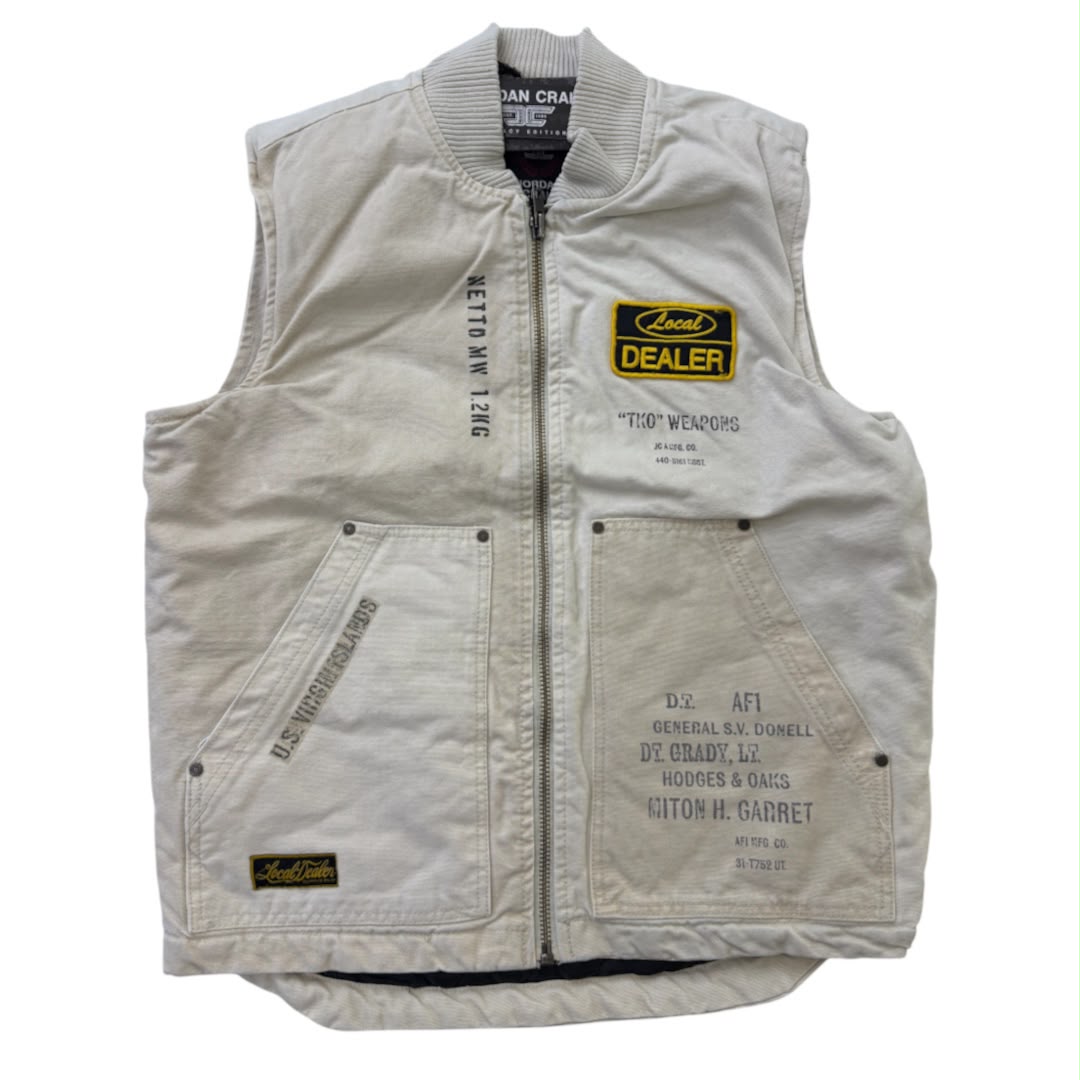 JORDAN CRAIG JACKET  MILITARY TARP UTILITY VEST 91775V