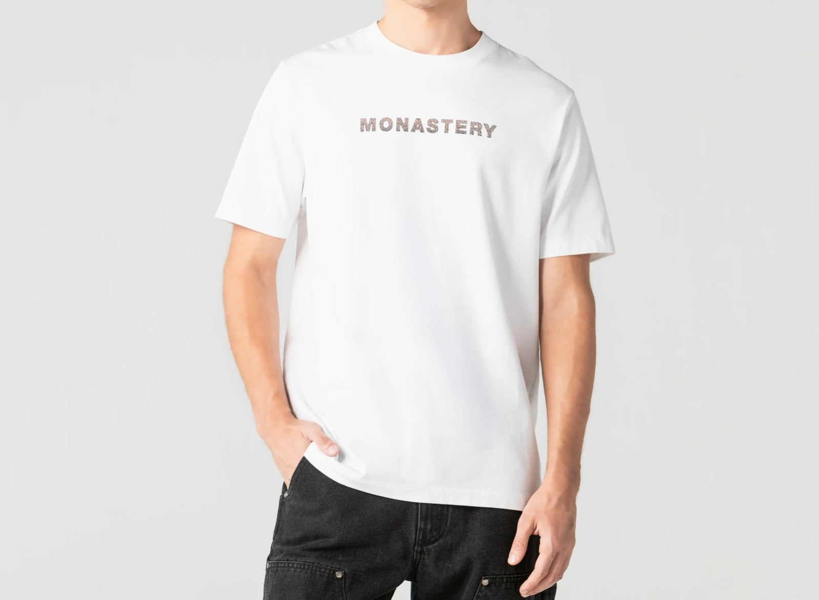 MONASTERY COUTURE EVER T-SHIRT MEN WHITE