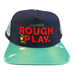ROUGHPLAY HAT VINTAGE SNAPBACK (BLUE/GREEN