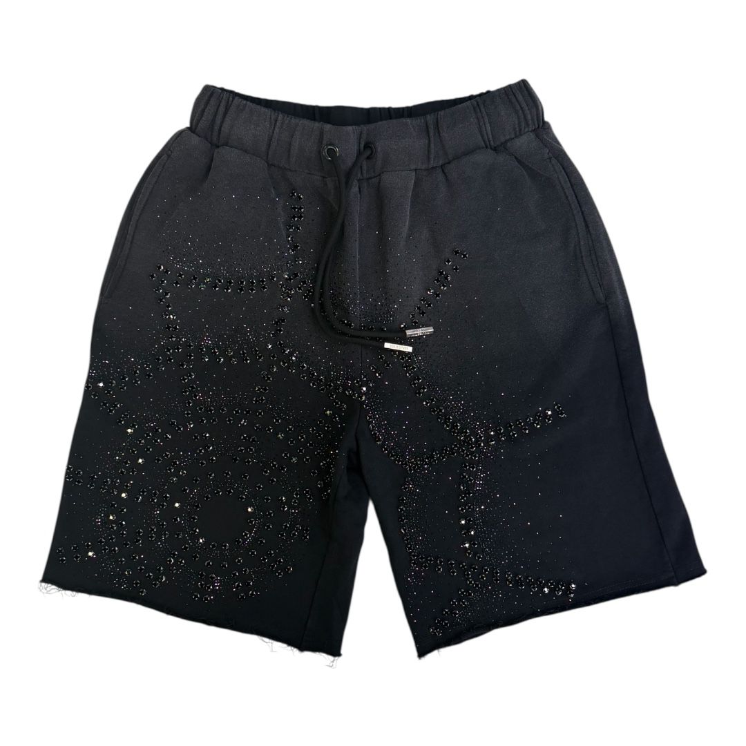 ENSEMBLE MAJESTIK NY MOLLETON CLOUTÉ/SHORT MOLLETON CLOUTÉ