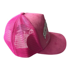 REYES HAT siempre con dios pink/white