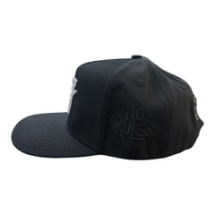 NO RULES " Snapback Cap – BLACK/WHITE  Edition | "N" Logo