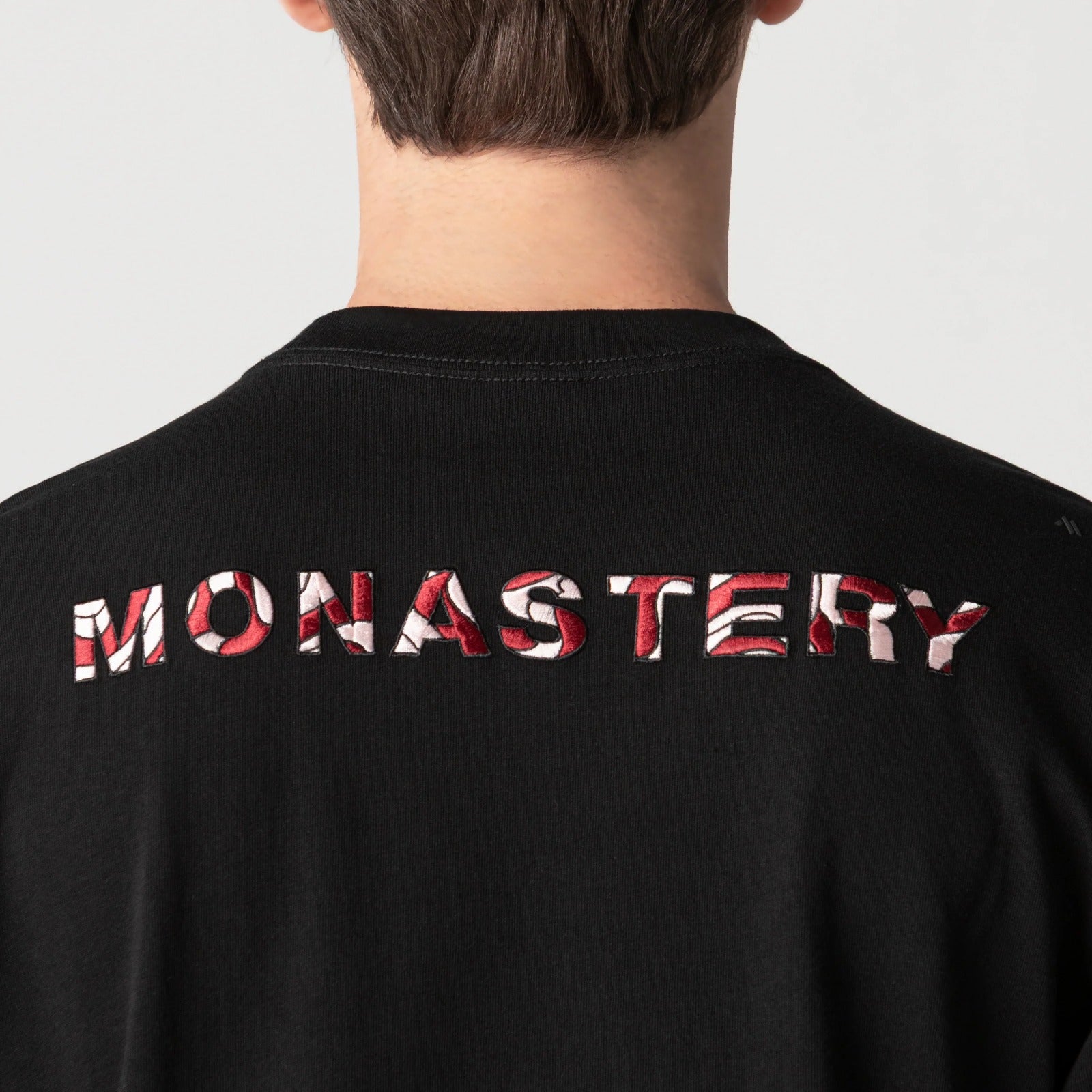 MONASTERY COUTURE DOMUS T-SHIRT MEN BROWN × 1