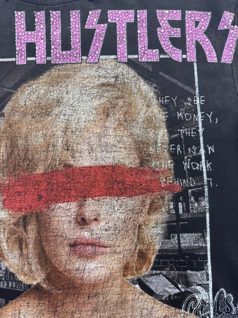 LIFE HUSTLERS t-shirt man  LH "Blind Woman"