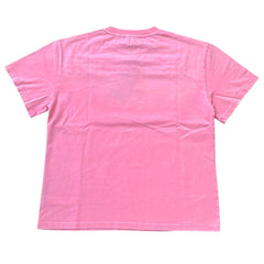 MAJESTIK T-SHIRT MEN'S GARMENT DYED PRINT TEE PINK