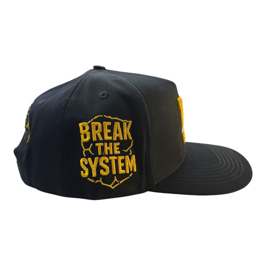 NO RULES" Snapback Cap –YELLOW-BLACK  Edition | "N" Logo