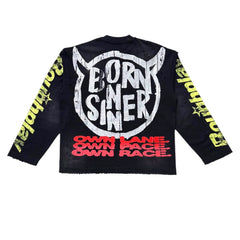 ROUGHPLAY BORN SINNER LONG SLEEVE)