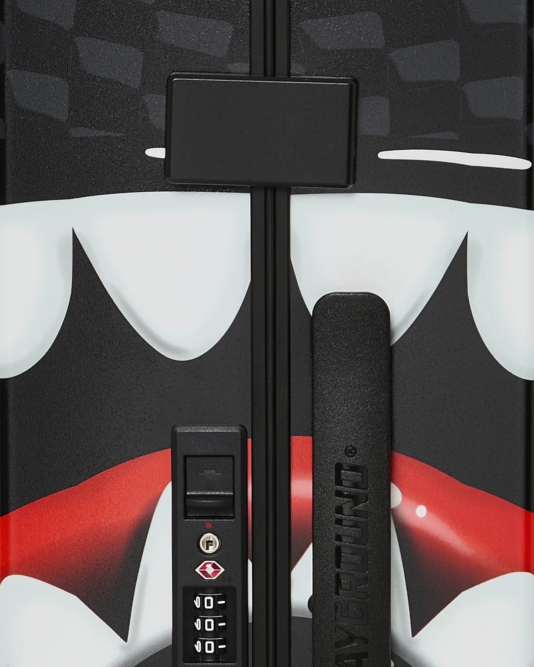 SPRAYGROUND SHARKS IN PARIS HYPER PUFF CARRY-ON LUGGAGE
