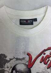 CONCEPT LA t-shirts "Victory" Tee - White (CONST_16 (2))