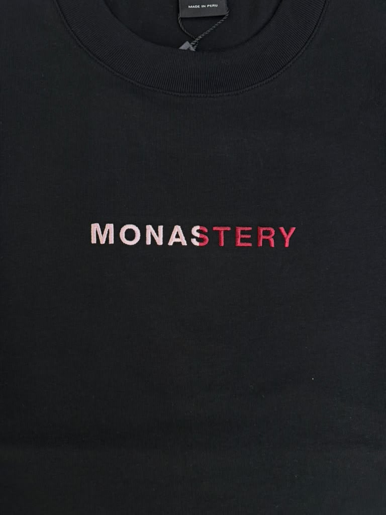 MONASTERY COUTURE ANKKER T-SHIRT MEN BLACK