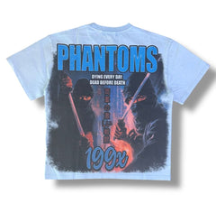 MAJESTIK NY t-shirt GARMENT DYED DTG GRAPHIC TEE W RHINESTONE-TE26080