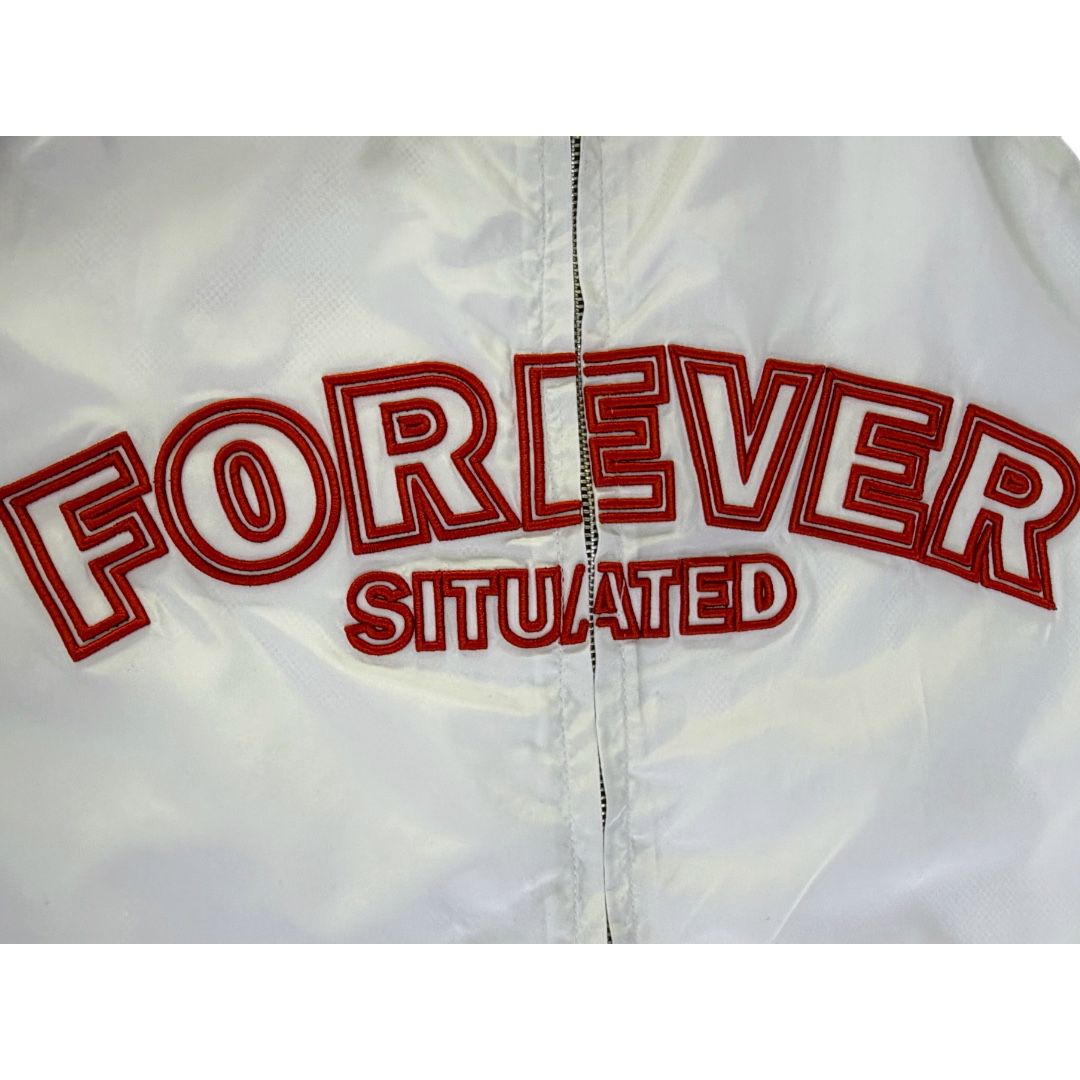 FOREVERSITUATED fs short set white/blue
