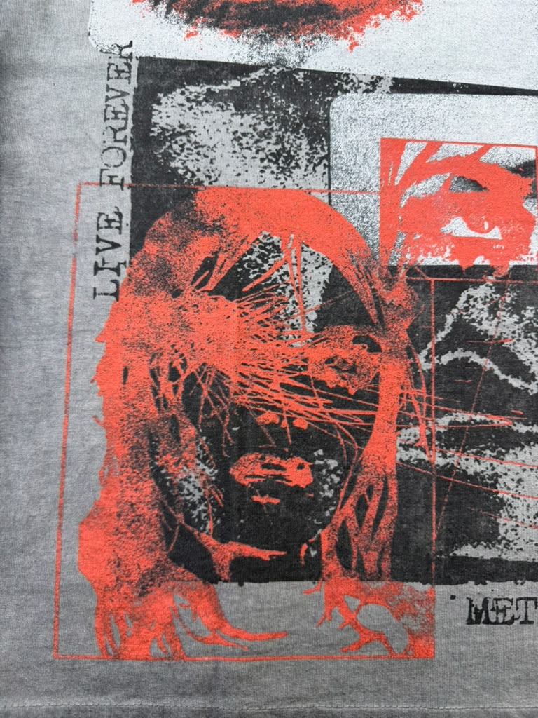MAJESTIK t-shirt GARMENT DYE DTG PRINTED