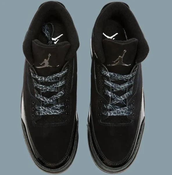 AIR Jordan 3 RETRO CT8532001, DM0967001 Negro/Carbón oscuro