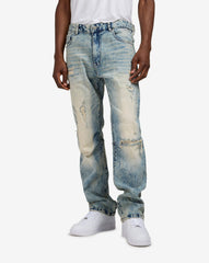 SMOKE RISE VINTAGE WASHED JEANS JP25503