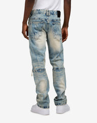 SMOKE RISE VINTAGE WASHED JEANS JP25503