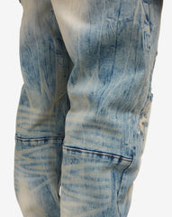 SMOKE RISE VINTAGE WASHED JEANS JP25503
